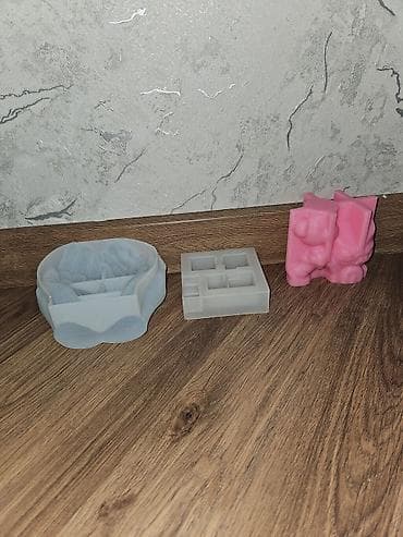 cipsi sekilleri: Şirniyyət qəlibləri, rəng - Ağ, Silikon, 23 — 8