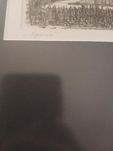 Pastel dəstləri: Satış: Çərçivəli qrafika əsərləri (2 ədəd) - Mövzu: Dağ mənzərələri — 5