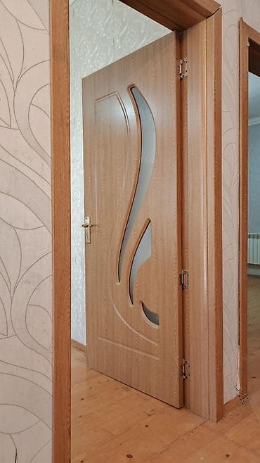 qapı və pəncərə: İç otaq qapısı – dekorativ şüşəli model Salam, 3 ədəd otaq qapısı — 2