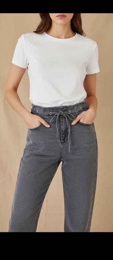 düyməli cins ətəklər: 10 AZN yeni kimi xs s ölçü çox baha alınıb — 1