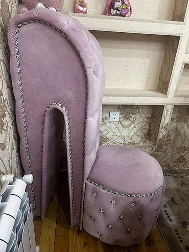 Yeni, Kreslo-oturacaq, Vеlur parça, Kredit yoxdur, Ödənişli çatdırılma