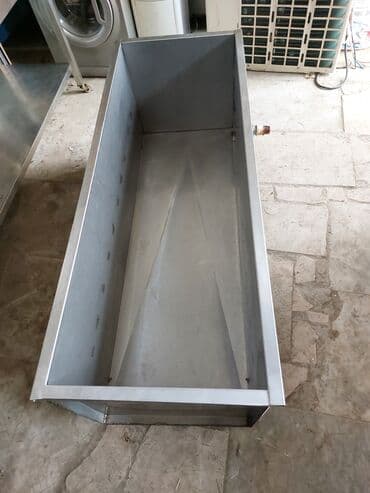 Нержавейки: Toyuq və ət məhsulları ücün professional təmiz nerj materialdan vanna — 2