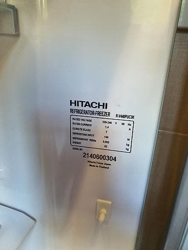 soyuducular 2ci el: İşlənmiş 2 qapılı Hitachi Soyuducu Satılır, rəng - Boz — 3