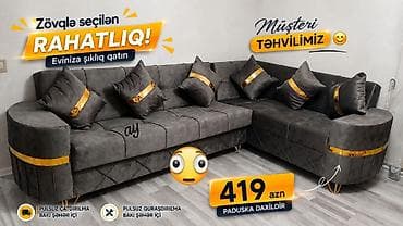 divan tecili: - Yeni model 3 nəfərlik divan. Açılan baza sistemi ilə geniş saxlancla — 3