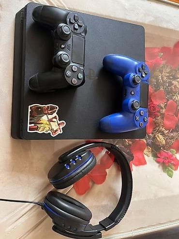 playstation®4: PlayStation 4 Slim 500 gb yaddas 2 pult 1 orginal pult 1 a class — 2