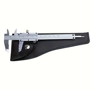 bosh lazer metre: Metal sürüşdürmə ştangensi (vernier kaliper) - Ölçü diapazonu: 0–150 — 1