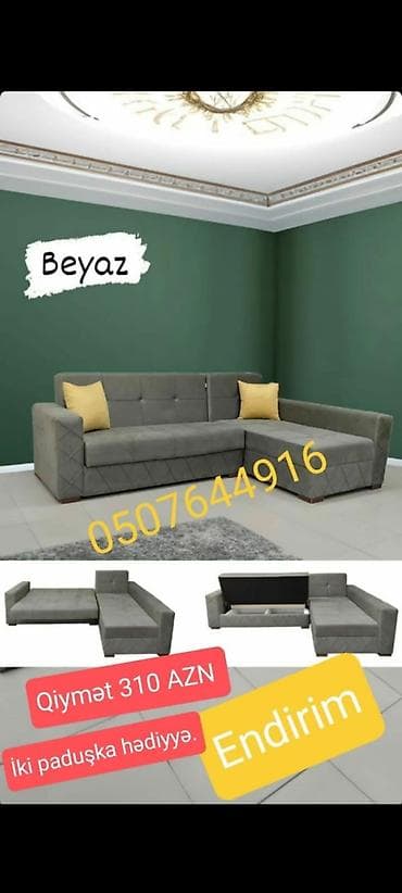 Künc divan, Yeni, Açılan, Bazalı, Parça, Pulsuz çatdırılma