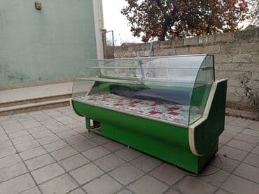 Soyuducu avadanlığı: Soyuducu vitrin – şüşəli, ön tərəfdən məhsul göstərimi üçün geniş — 5