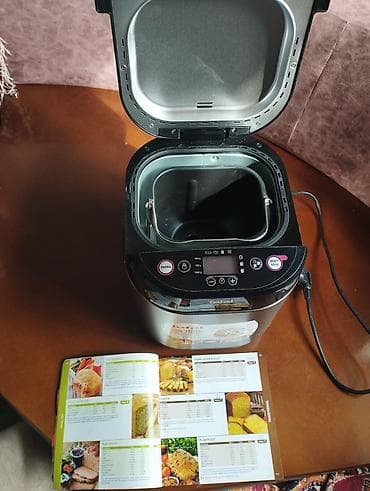 samovar altı podnos: İşlənmiş Çörəkbişirən, Tefal, Çörəyin çəkisi - 1 - 1.5 kq, Ödənişli çatdırılma — 4
