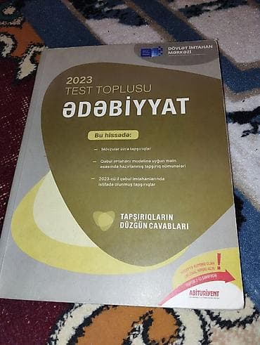 Məhsul: 2023 “Ədəbiyyat” Test Toplusu – Dövlət İmtahan Mərkəzi