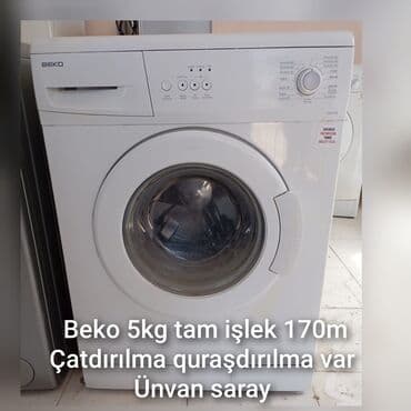 сдать бытовую технику на запчасти: Paltaryuyan maşın Beko, 6 kq, İşlənmiş, Avtomat, Qurutmasız, Kredit yoxdur, Pulsuz çatdırılma — 1