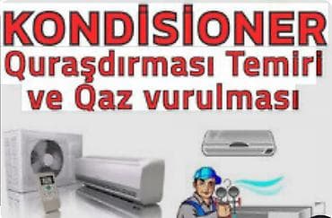 kombi ustası: Təmir, Split kondisionerlər, Quraşdırılma — 1