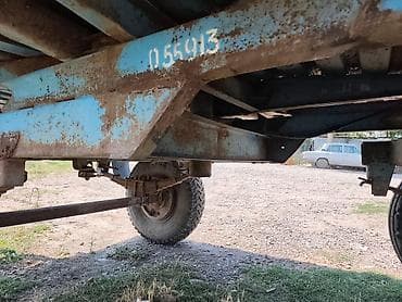 belarus mtz 82: Kənd təsərrüfatı qoşqusu – 2 oxlu, damperi tipli - Traktor qoşqusu — 5