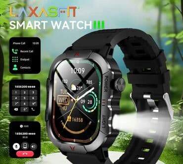 скрытая камера: Новый, Смарт часы, Водонепроницаемый, цвет - Черный — 1