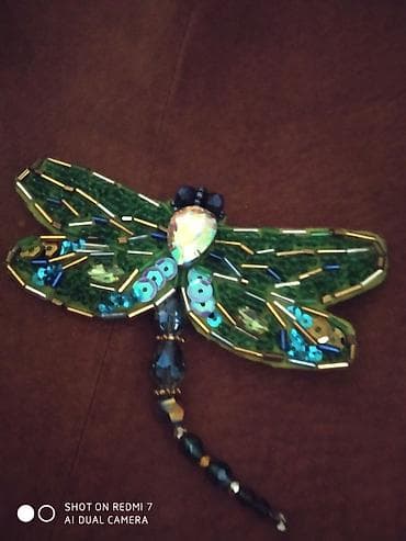 bijuteryalar: Брошь стрекоза — 5