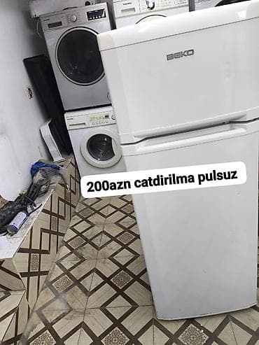 2 qapılı Beko Soyuducu Satılır, rəng - Ağ