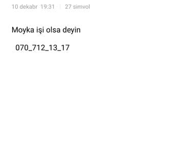 Yük daşımaları: Xidmət: Avtoyuma işi Təsvir: - Avtomobillərin daxili və xarici — 1