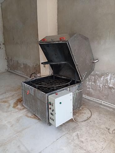 net təmizləyici vasitə: Sənaye tipli paslanmayan poladdan hazırlanmış dairəvi səbətlidir — 2