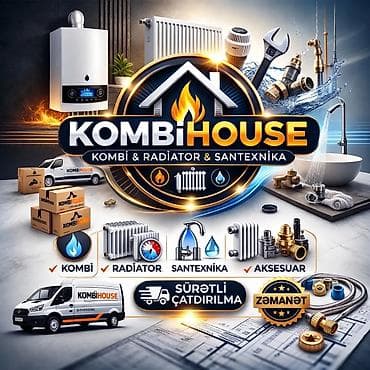KombiHouse – kombi, radiator və santexnika həlləri Təkliflər: - Kombi