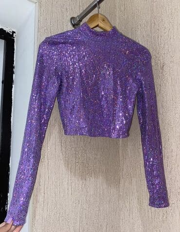 Kürklər: Brend: Pull&Bear Bədən ölçüsü: EUR S (MEX 26) Model: Parıltılı — 9