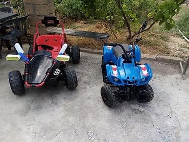 karting: Uşaq üçün elektrikli iki nəqliyyat vasitəsi dəsti - 1) Elektrikli — 3