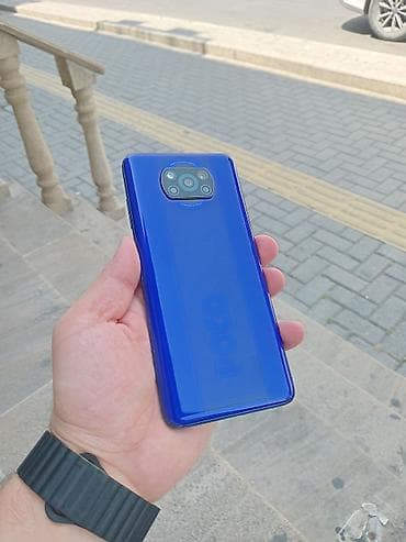 Poco X3 Pro, 256 GB, rəng - Göy, Sensor, Barmaq izi, Simsiz şarj