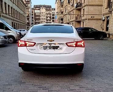 Продажа авто: Chevrolet Malibu LT – ağ rəngli, zərif və aerodinamik sedandır — 2