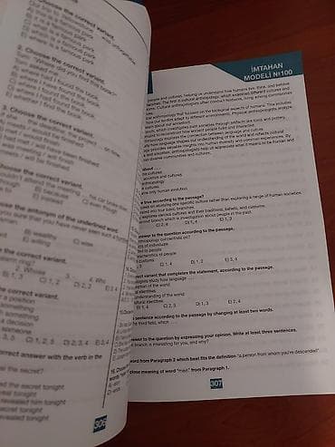 Тесты: Məhsul: “100 Sınaq İmtahanı – English 11” hazırlıq kitabı Təsvir: - — 4