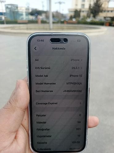 iphone 8 pilus: IPhone 15, 128 GB, Mavi — 4