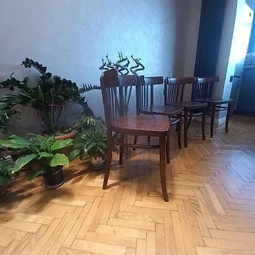 kafe masasi: Mətbəx üçün, Qatlanmayan, Stul — 5