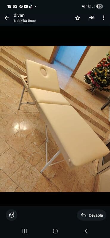 Yeni, Masaj kuşetkası, Qatlanan