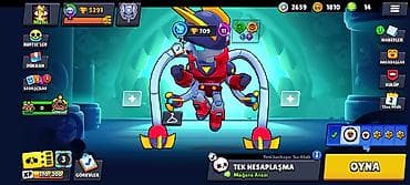 moda star: Brawl Stars hesabı – orta irəliləyiş və nadir kosmetikalarla - Kupa — 1
