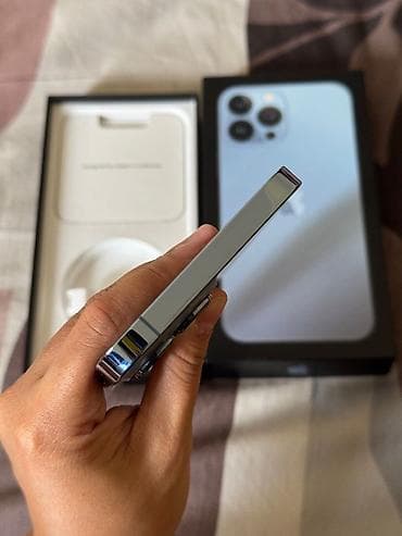 iphone telefonları: IPhone 13 Pro, 128 GB, Sierra Blue, Face ID — 4