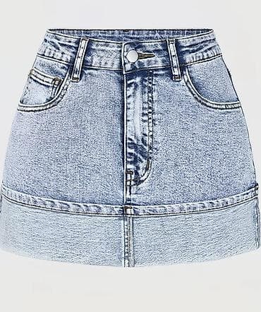 Şəxsi əşyalar: Jeans Mini etek etiketi ustunde yenidir — 2