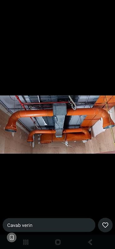 termoqaz kombi servis: Sənaye tipli hava kanalları və havalandırma xətləri – istehsal və — 2
