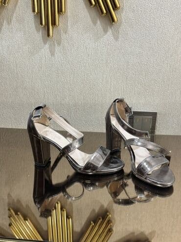 Ölçü: 36, rəng - Gümüşü, İşlənmiş