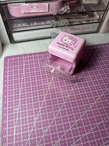 mini pec: Hasarsızdır Hello Kitty mini saxlama qutusu - Rəng: Açıq çəhrayı — 3