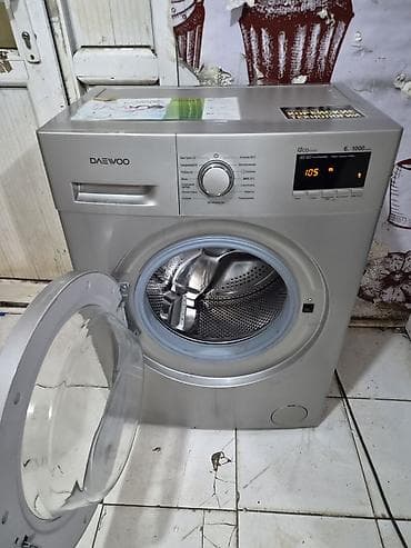 ev masin: Paltaryuyan maşın Daewoo, 6 kq, İşlənmiş, Avtomat, Qurutma var, Pulsuz çatdırılma, Ödənişli çatdırılma — 3