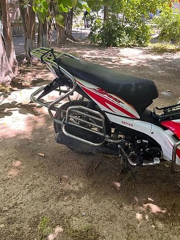motorlu skuter: Moped/motoroller – SKY49 Sport Xüsusiyyətlər: - Kuzov: qırmızı-ağ — 8