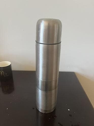 saatlar divar: Rəng - Gümüşü, Termos, Paslanmayan polad, 1 l — 1