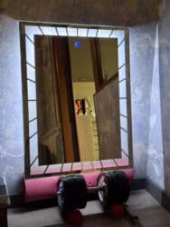 зеркало аз: Зеркало Настенное, Квадрат, Декоративное, С подсветкой — 3