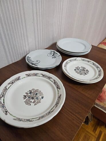 Tort və şiriniyyat qabları: Boşqablar, Keramika, Rusiya — 4