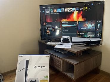 Sony PlayStation 5 Slim (Diskli versiya) oyun konsolu Hec Bir