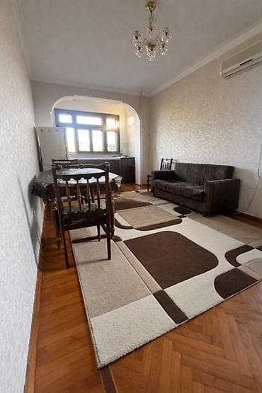 2 otaqlı mənzil – studiya planlı - Geniş və işıqlı zal mətbəxlə — 10