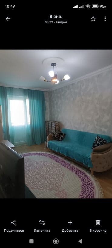 Satılır: 1 otaqlı mənzil/interyer - İşıqlı, geniş dəhlizli planlama -