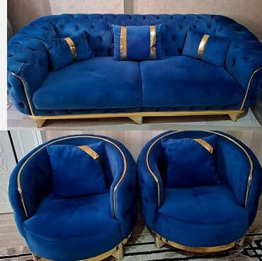 Kia: Новый, Диван, 2 кресла, Без подьемного механизма, Нераскладной — 1