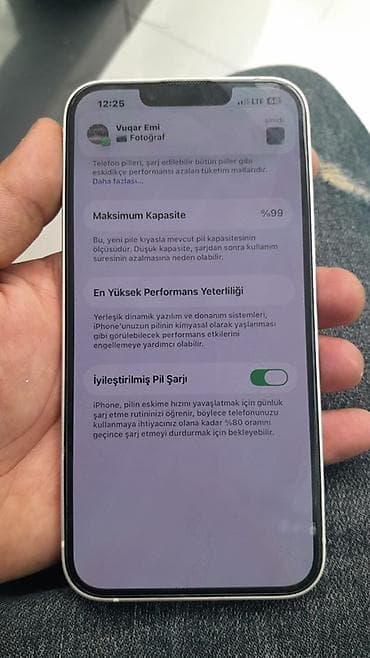 apple iphone 1: IPhone 14, 128 GB, Ağ, Face ID — 1