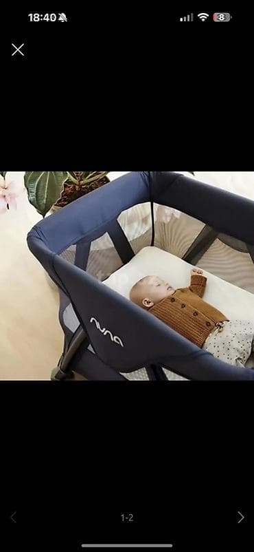 Beşiklər: Oğlan və qız üçün, Dördbucaq, Beşik, Dəstsiz, Matras ilə, Yellənmə mexanizmsiz — 1