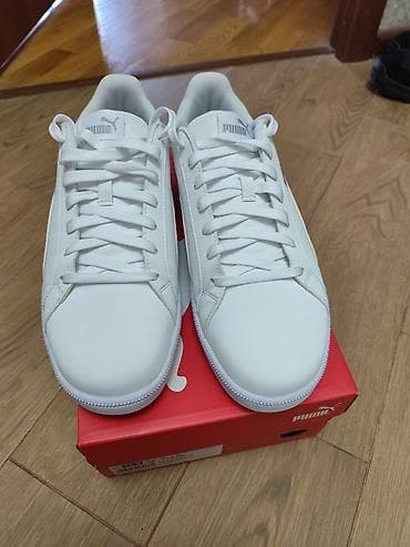 puma krasofka: Puma ağ klassik idman ayaqqabısı Çindəki Puma mağazasından hədiyyə — 1