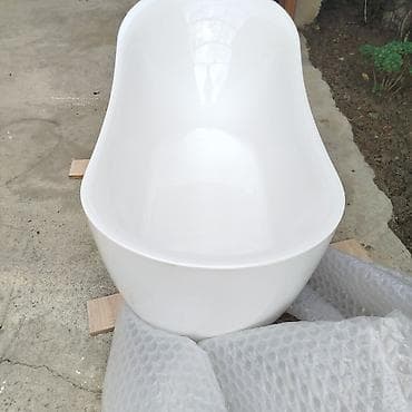 divar dekoru: Məhsul: Azaddayanan (freestanding) akril vanna - Dizayn: Asimmetrik — 7